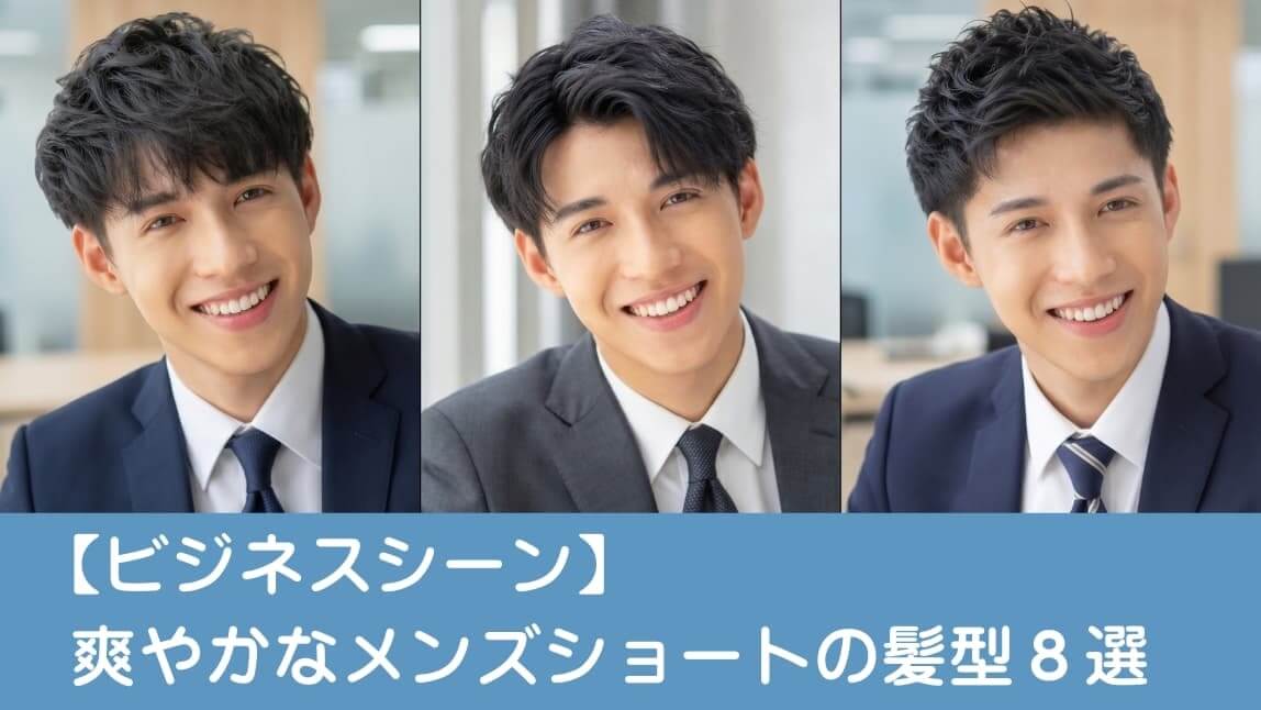 ビジネスマンにおすすめの爽やかメンズショートの髪型