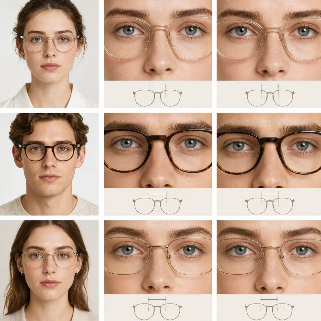 Eyewear and frame matching Eyewear and frame matching