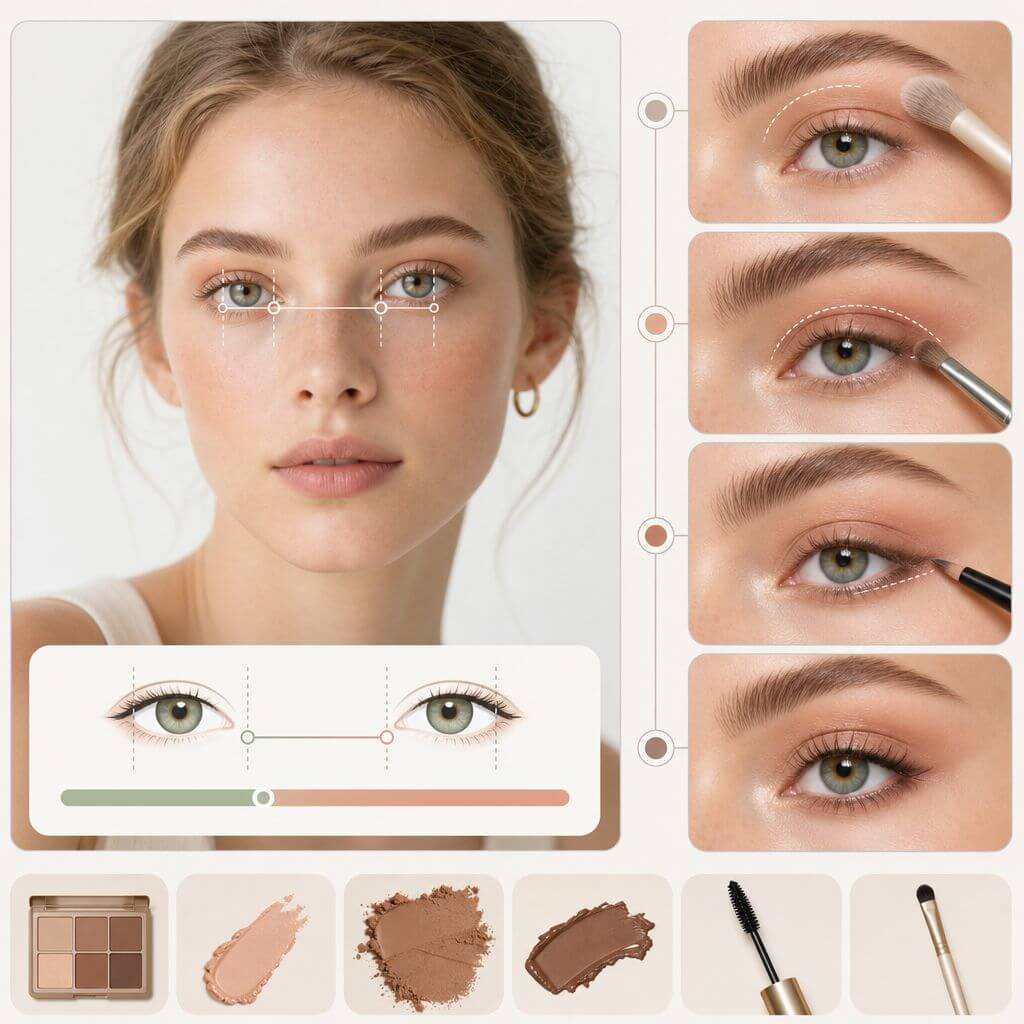 Can Makeup or Styling Change the Appearance of Eye Separation Can Makeup or Styling Change the Appearance of Eye Separation