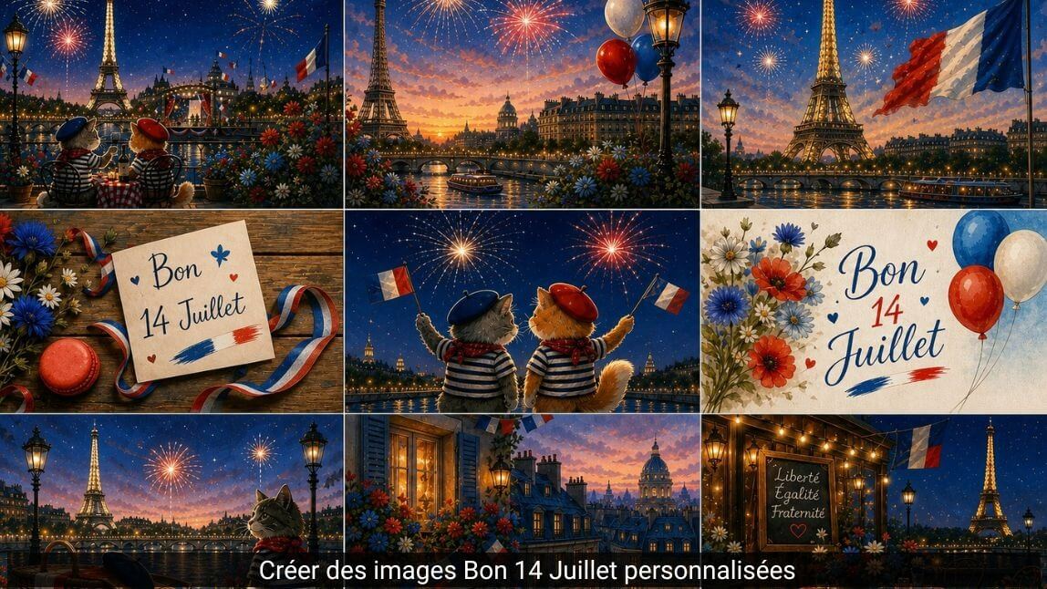 Image 14 Juillet, image fête national