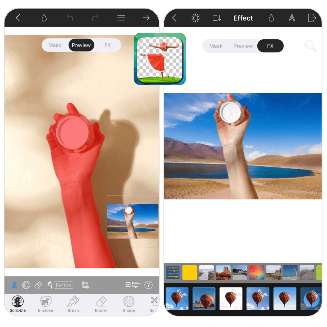 Background Remover App: Photo Cutout Free background remover app for iPhone