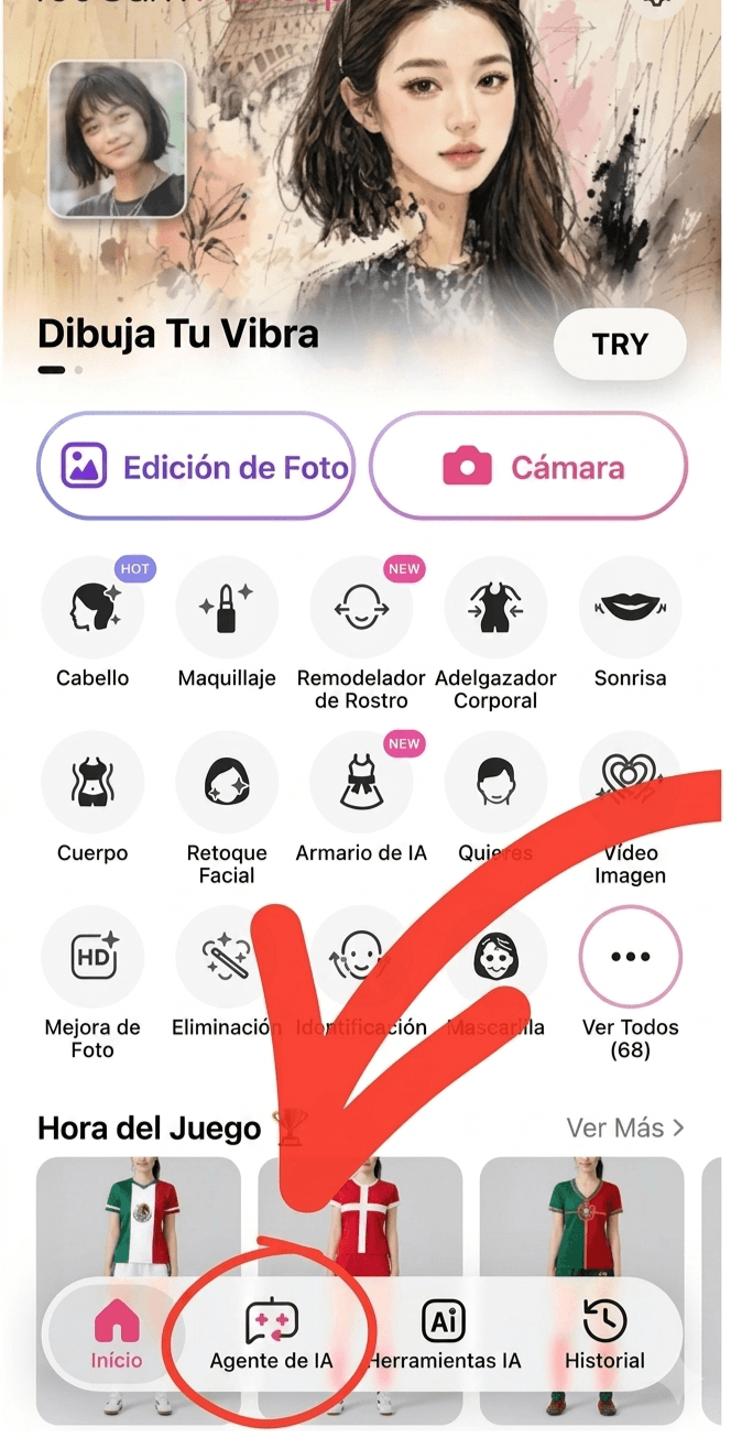 Agente IA De YouCam Makeup DigiCam