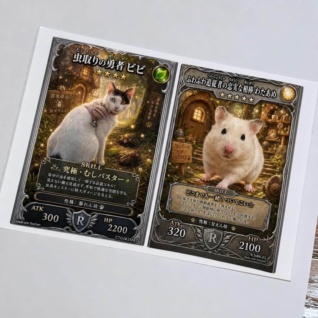 アプリでペットカードを印刷 アプリでペットカードを印刷