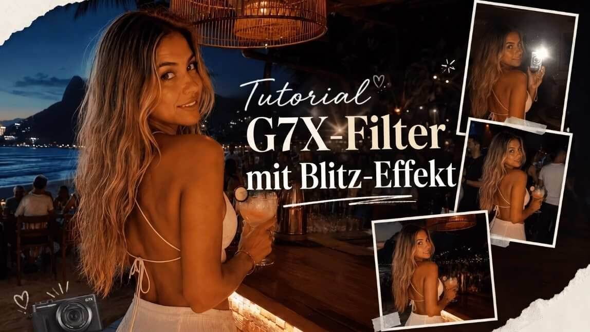 G7X-Filter: So erstellst du den Flash-Effekt mit deinem Handy