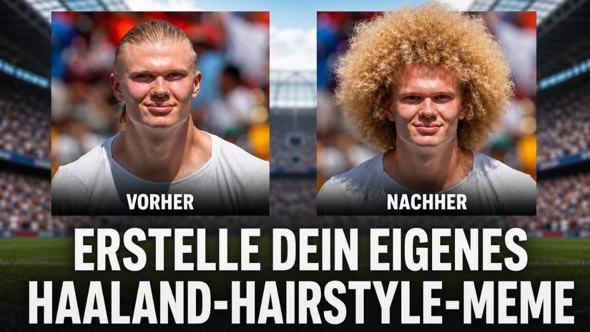 Haaland-Frisur-Meme: Der virale Trend erklärt