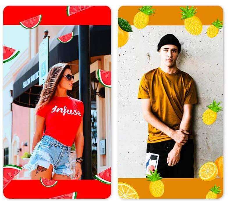 Filtre photo et effet photo d'été dans YouCam Perfect