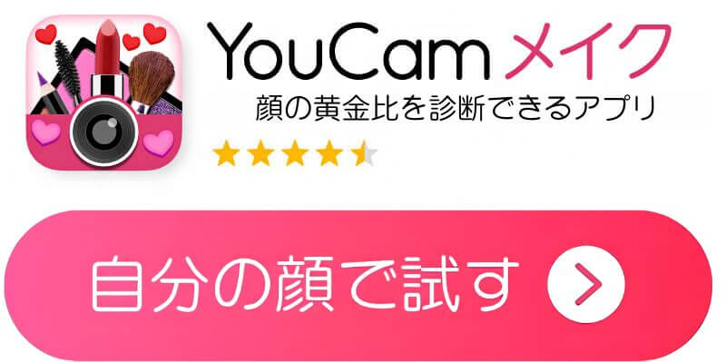 YouCamメイクダウンロードボタン