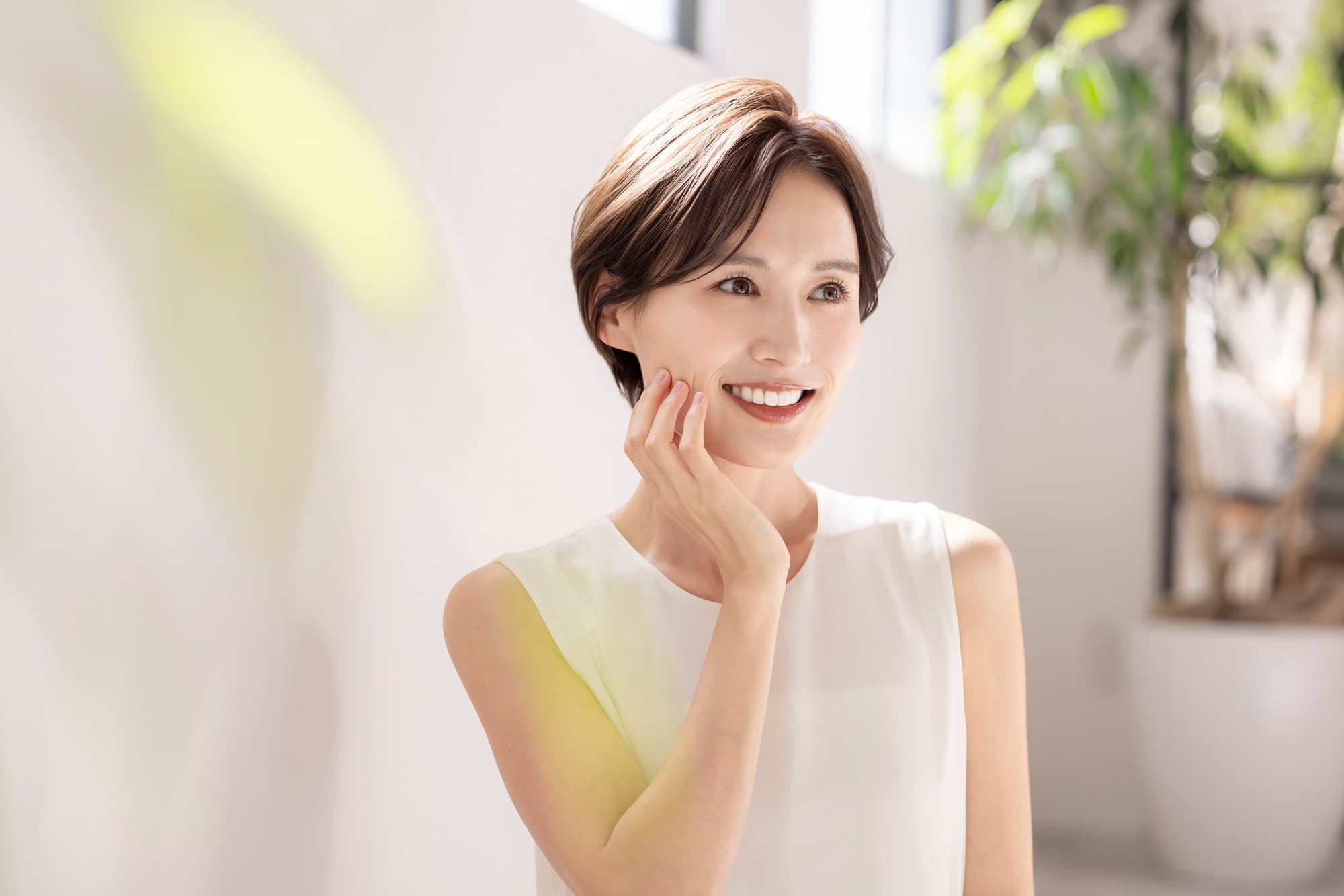 手入れが楽な50代におすすめなカッコ可愛いショートヘア 手入れが楽な50代におすすめなカッコ可愛いショートヘア