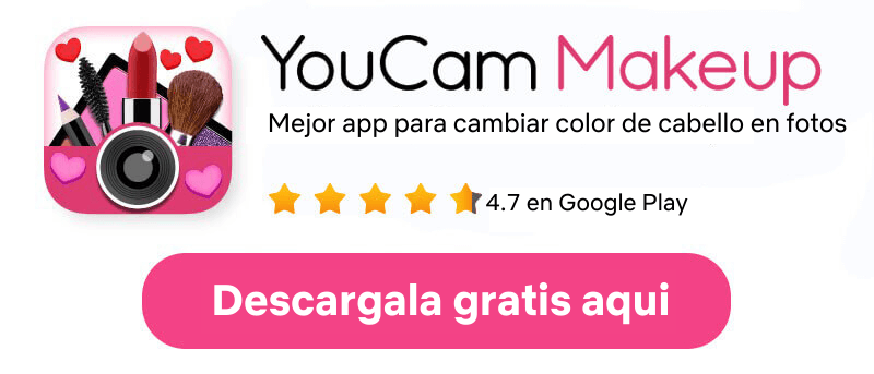 app para cambiar color de cabello 