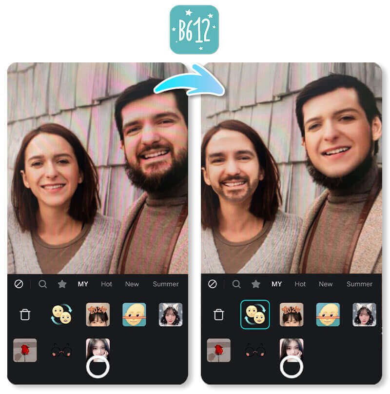 App para cambiar rostros en videos 