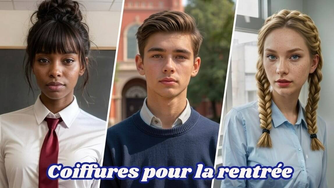 20 Coiffures d'ados filles et garçons pour la rentrée 2026
