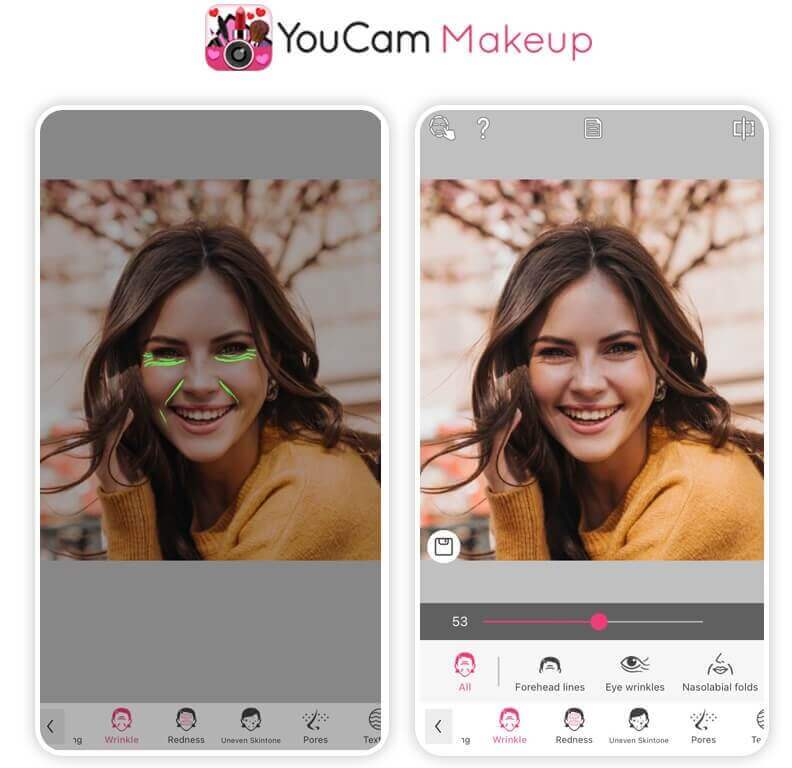 app para quitar arrugas en las fotos gratis