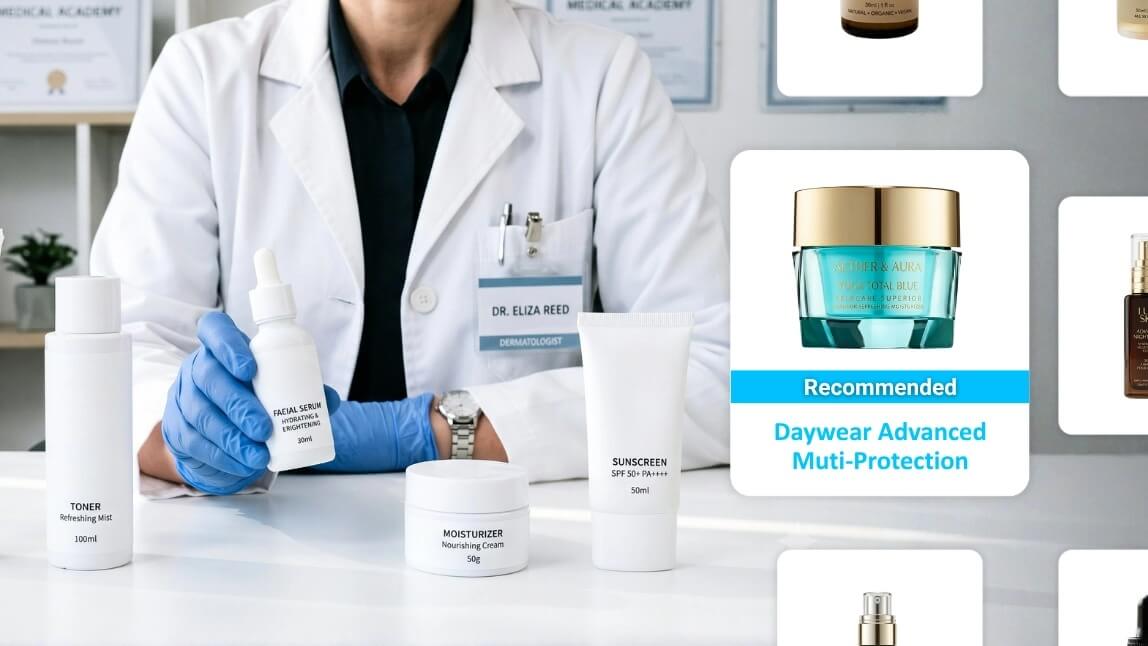 Dermatologist Developed Skincare Products & How AI Recommends