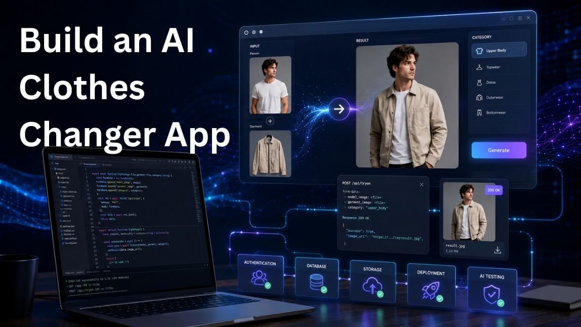 How to Build an AI Clothes Changer App with Cursor and the YouCam Clothes Virtual Try-On API