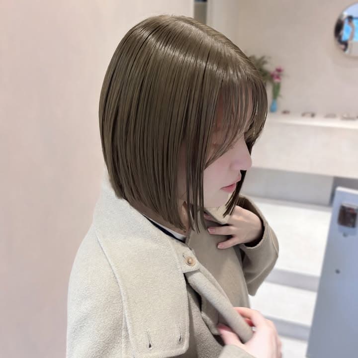 明るめクールミントベージュ 明るめクールミントベージュ