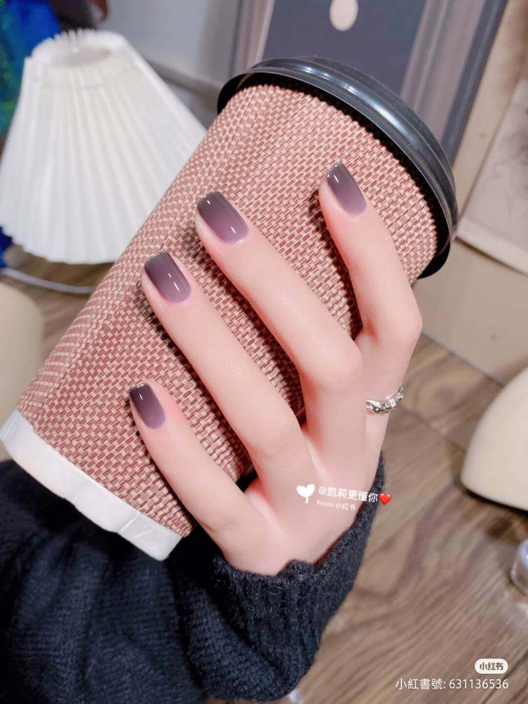 紫色美甲2:紫色漸層 紫色美甲2:紫色漸層