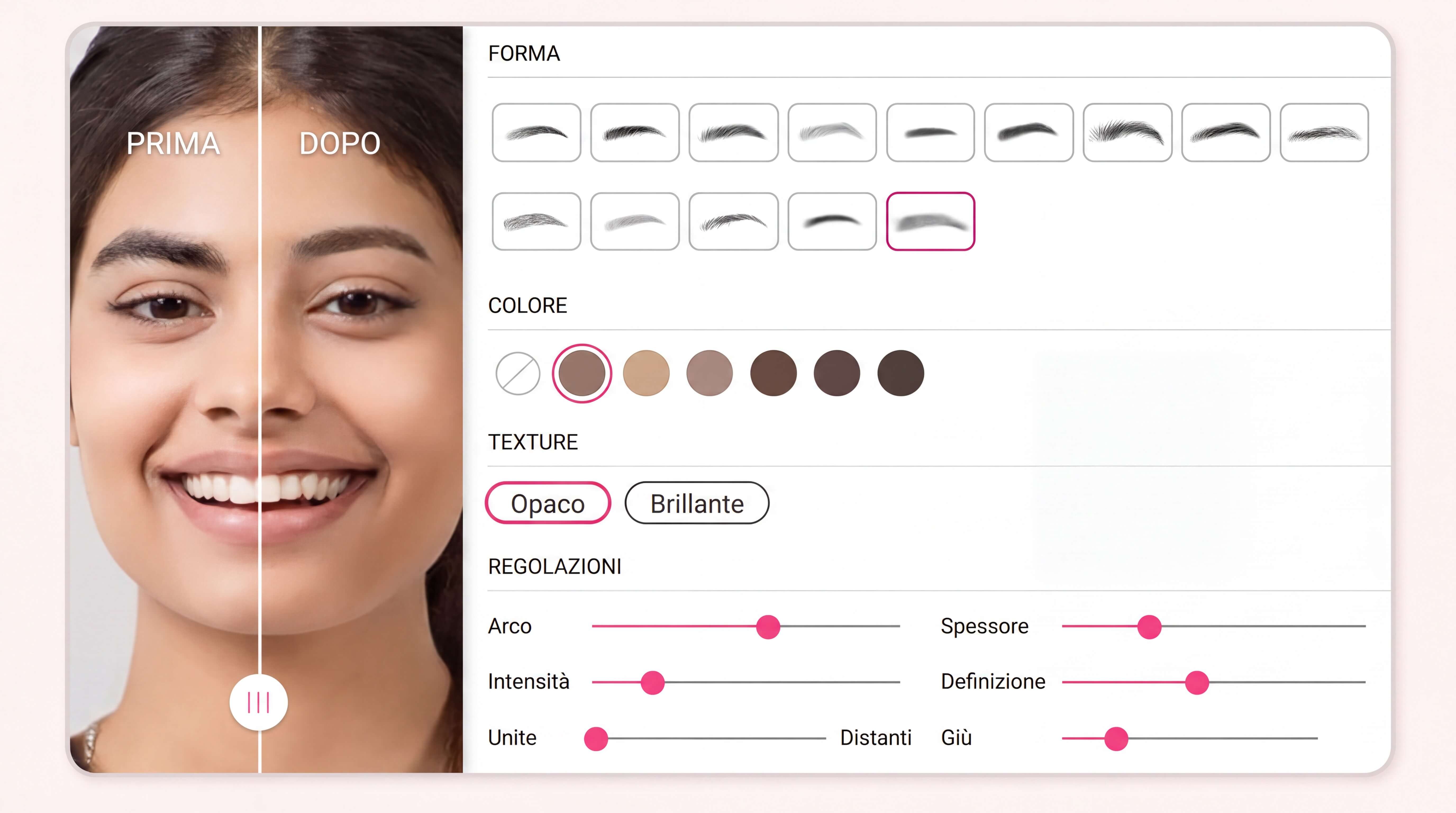 Tecnologia AI di Perfect Corp.: dal Mapping della Forma Sopracciglia alla Colorazione Tecnologia AI di Perfect Corp.: dal Mapping della Forma Sopracciglia alla Colorazione