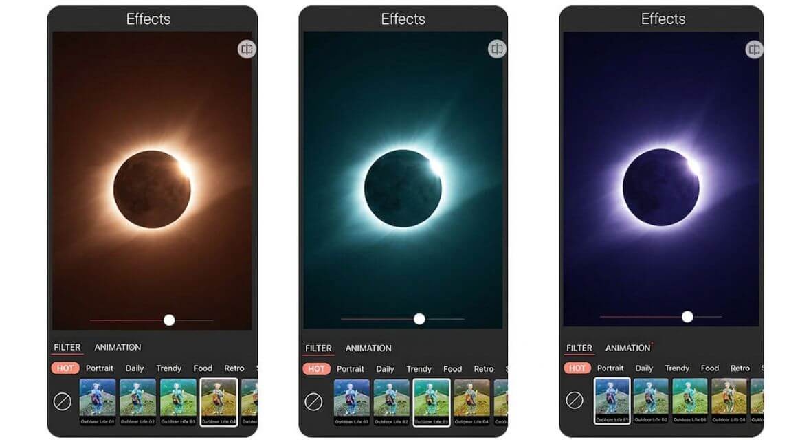 Prendre en photo une éclipse solaire