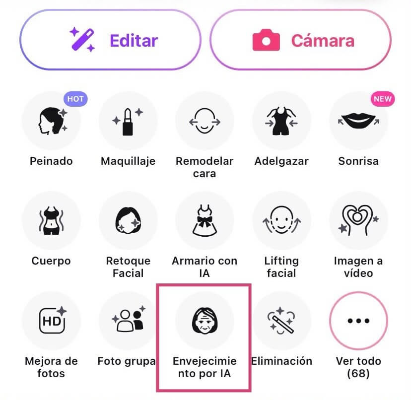 filtro de viejito IA filtro de viejito IA