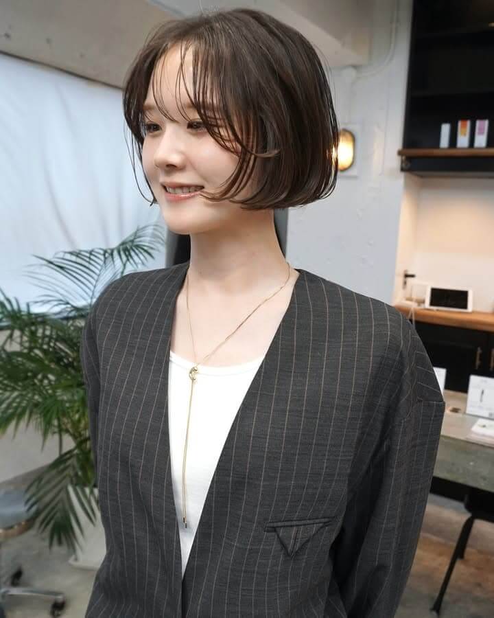 30代ママ向きこなれフレンチボブヘアスタイル 30代ママ向きこなれフレンチボブヘアスタイル