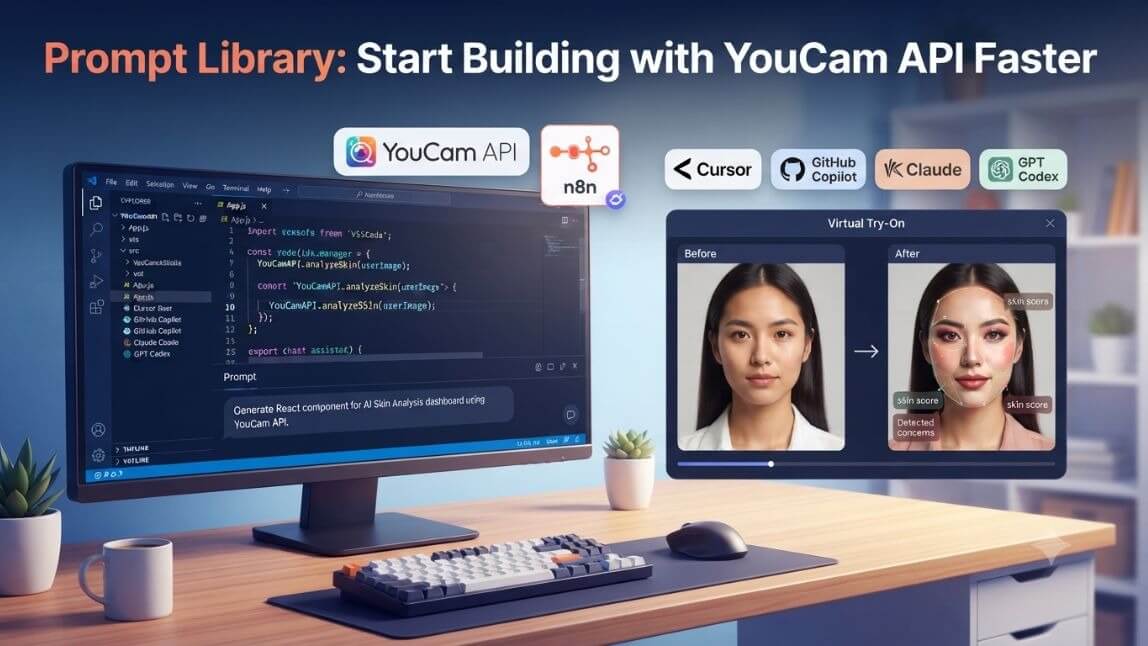 Prompt Library: Start Building Apps or Webpages with YouCam API Faster