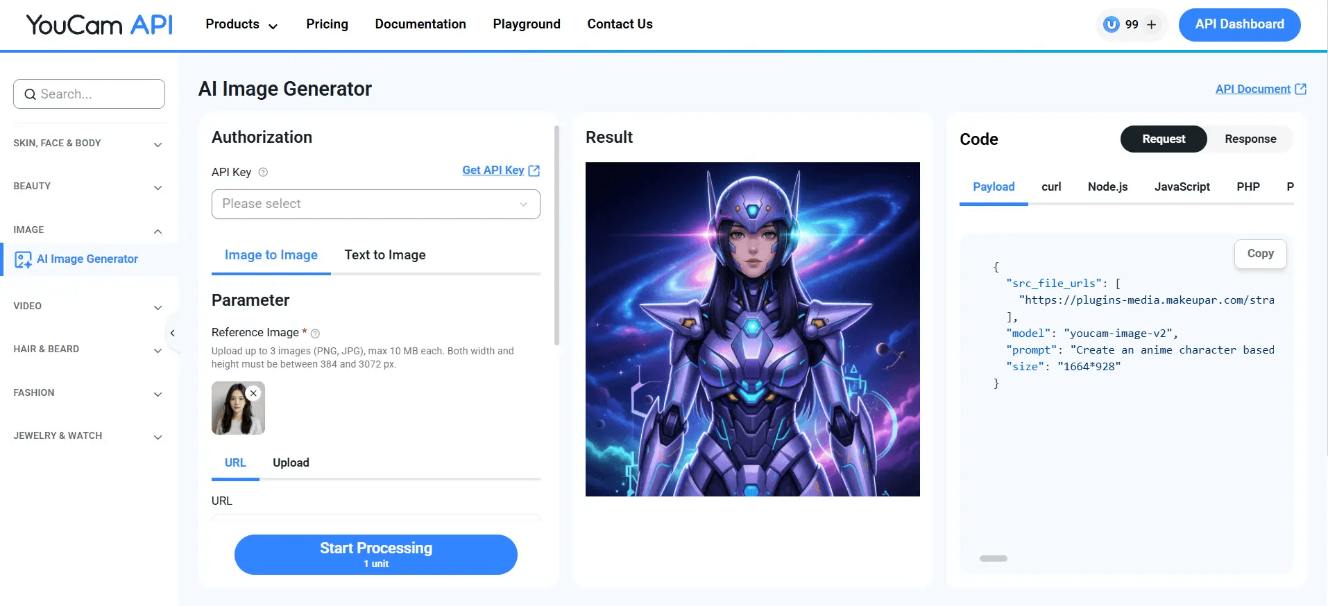Grab Your Free YouCam API Key Grab Your Free YouCam API Key