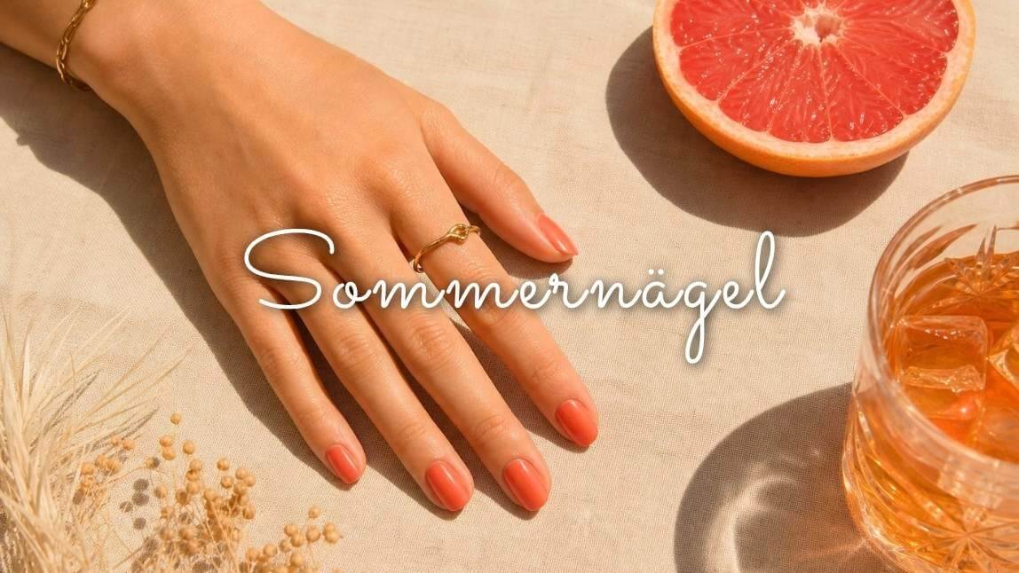 Probiere Sommernägel mit YouCam Nails virtuell an