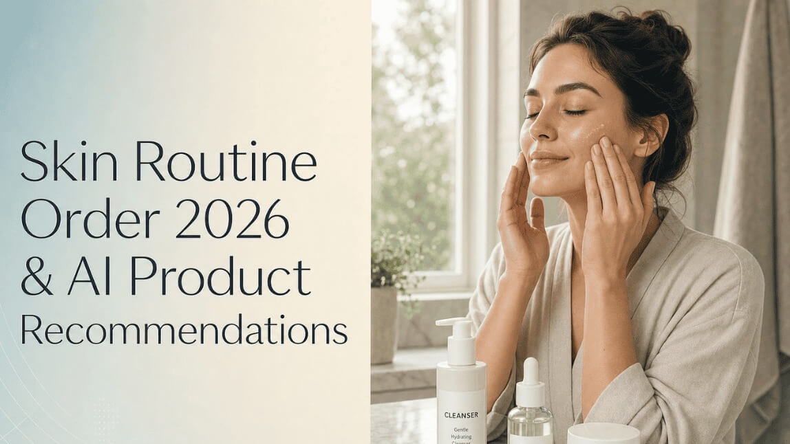 Reihenfolge der Hautpflege-Routine 2026: Die exakte Abfolge (plus die KI-Abkürzung)