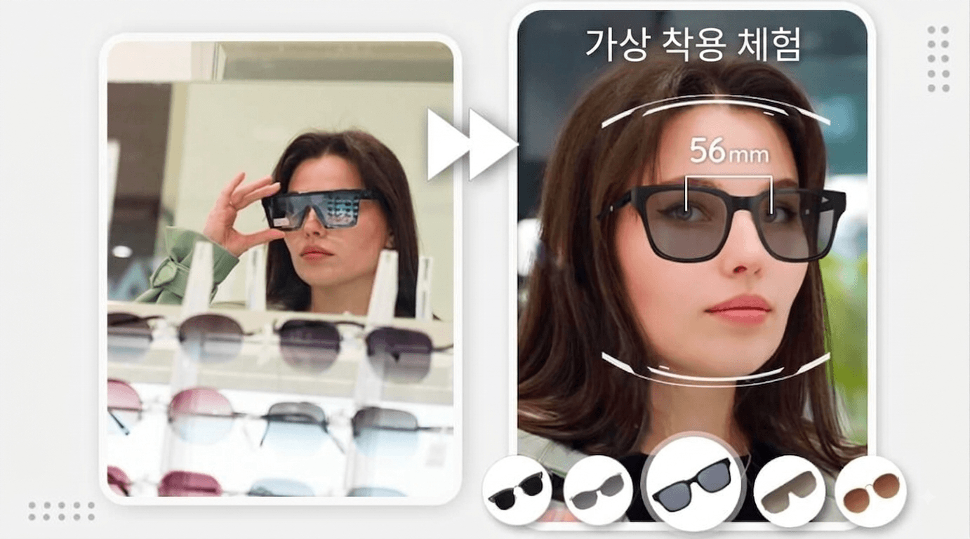 엔터프라이즈 솔루션: 브랜드에 최적화된 AR 안경 가상 피팅 엔터프라이즈 솔루션: 브랜드에 최적화된 AR 안경 가상 피팅