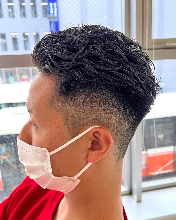 イケオジ風マッシュヘア イケオジ風マッシュヘア