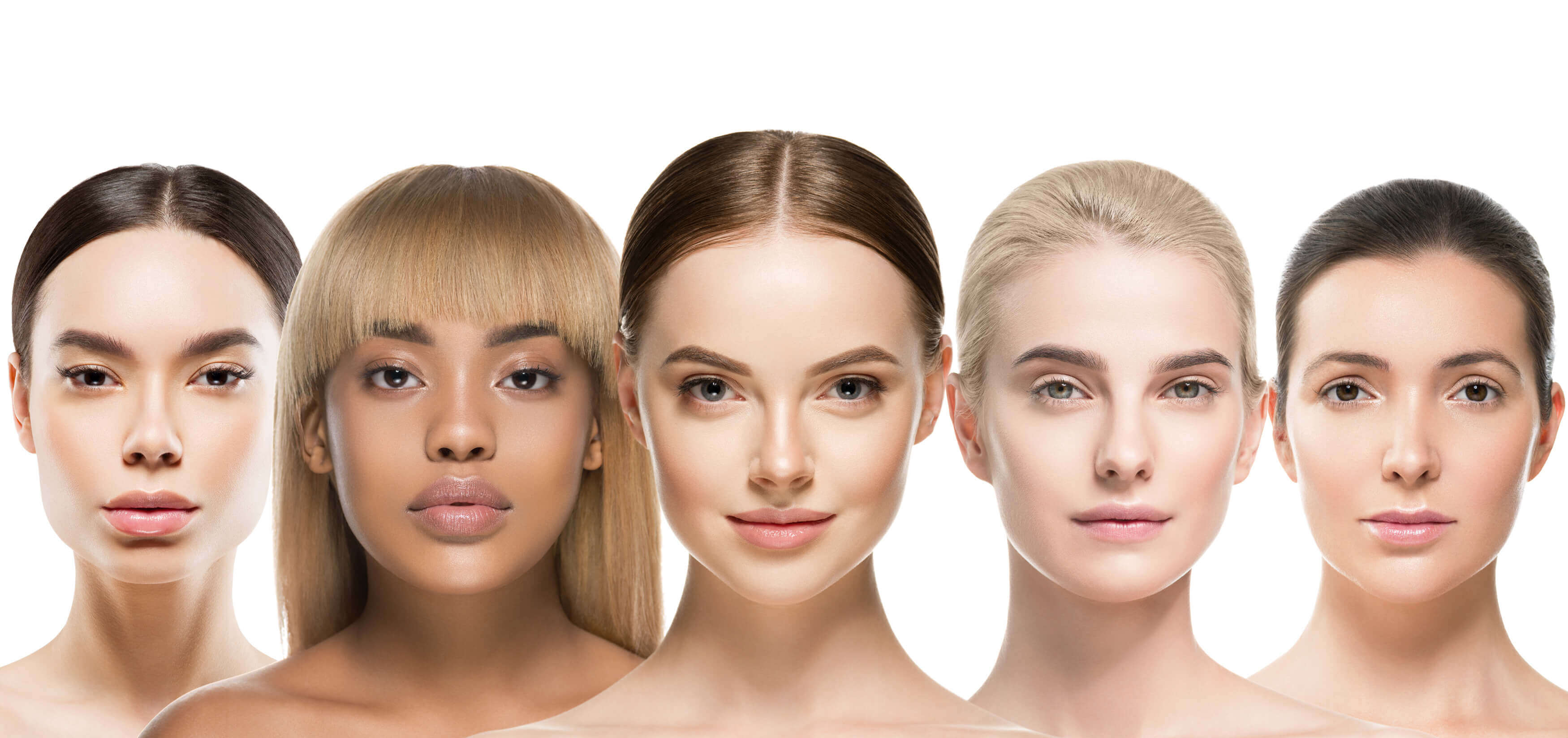 Tipos de rostro y formas de cejas Tipos de rostro para elegir la forma de cejas más favorecedora