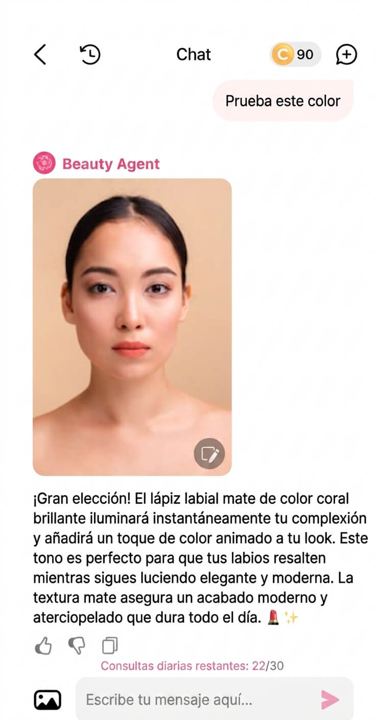 Pruébate colores de maquillaje según tu subtono de piel.