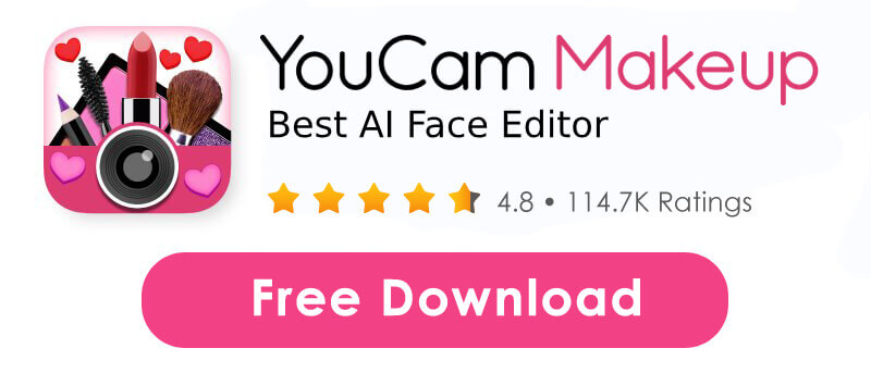 Pobierz najlepszy edytor twarzy z AI YouCam Makeup