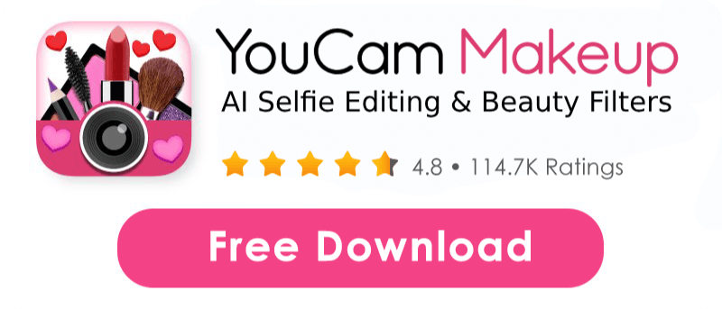 Pobierz najlepszą aplikację z filtrami urody YouCam Makeup