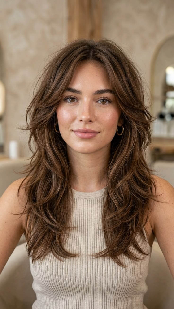 Fall 2026 haircut trend: Waterfall Layers