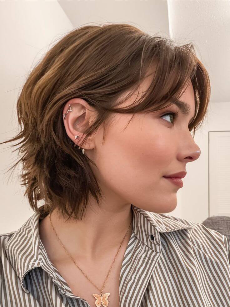 Fall 2026 haircut trend: Grown-Out Pixie
