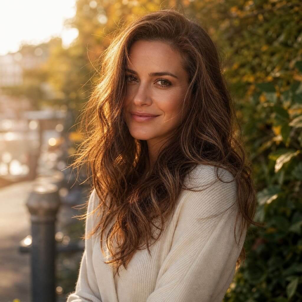 Romantic Waves mit weichen, locker fallenden Wellen für den Herbst