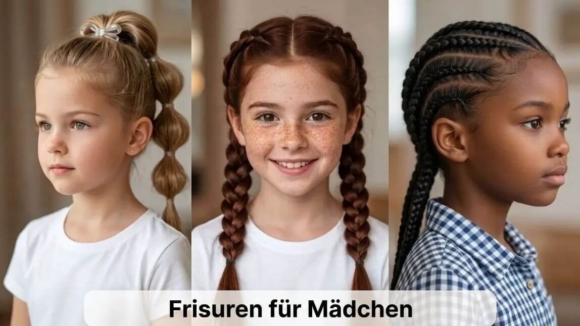 Frisuren für Mädchen: 10 schöne Ideen für Schule & Alltag