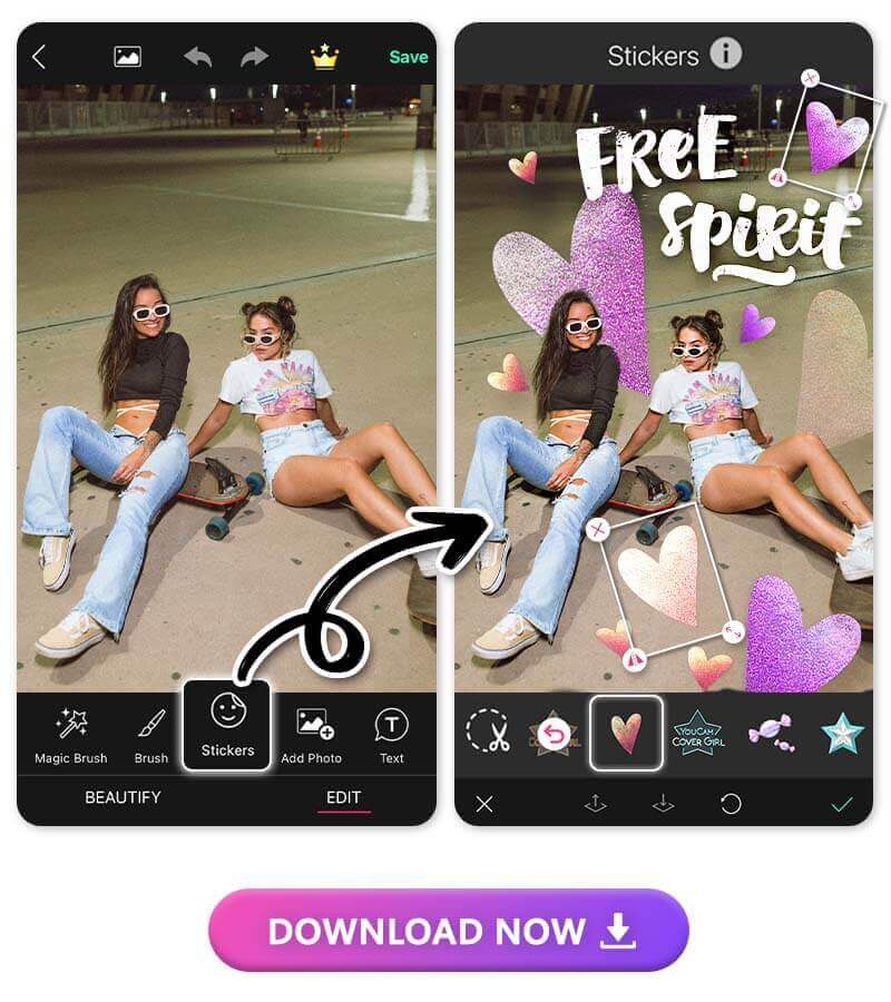 Trendy Sticker Packs Get Trendy Sticker Packs in the Best Free Sticker App