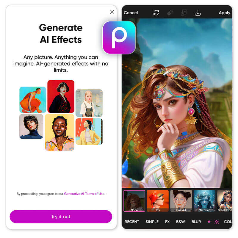 AI Portrait Generator: Picsart AI Portrait Generators For AI Portraits: Picsart