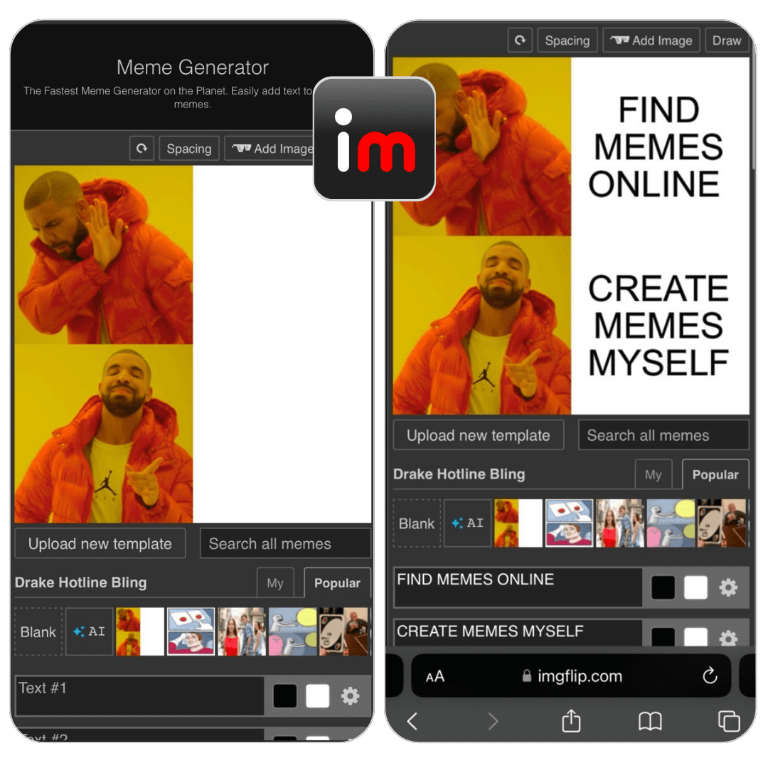 Meme Maker: Imgflip