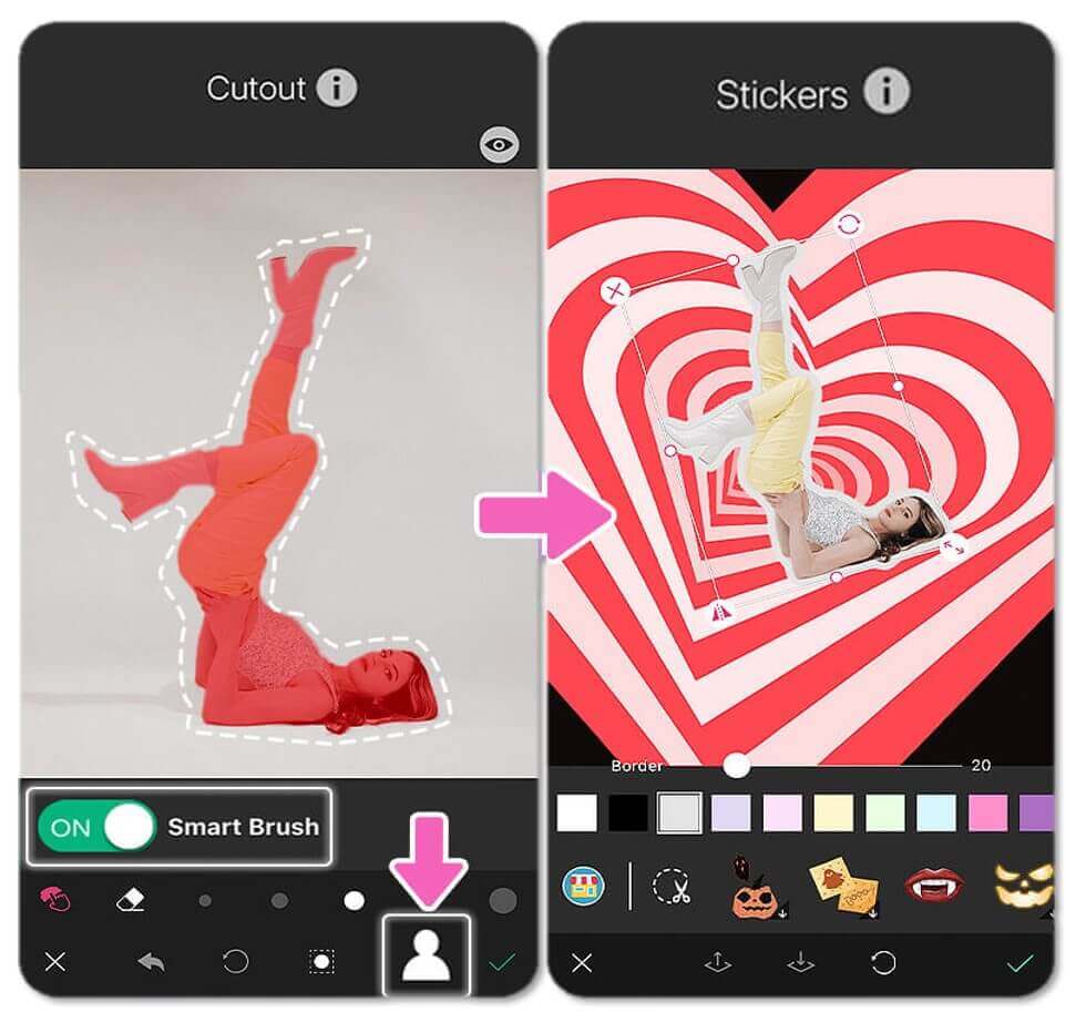 Making Stickers With YouCam Perfect Making Stickers With the Best Free Sticker Maker App YouCam Perfect