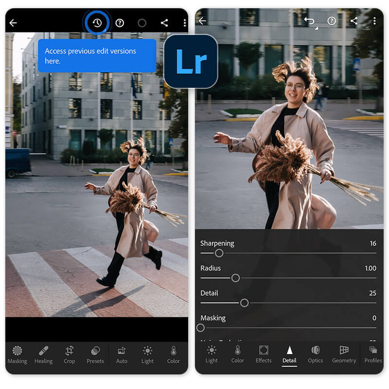 Photo Enhancer App: Adobe Lightroom
