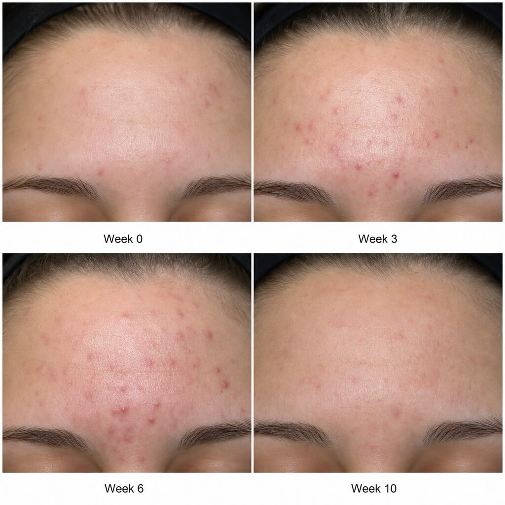 skin purging or breakout