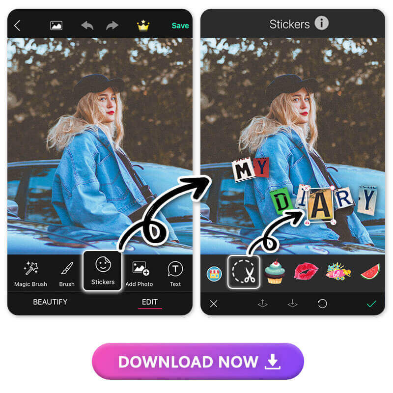 Make Your Own Stickers Make Your Own Stickers with sticker maker app