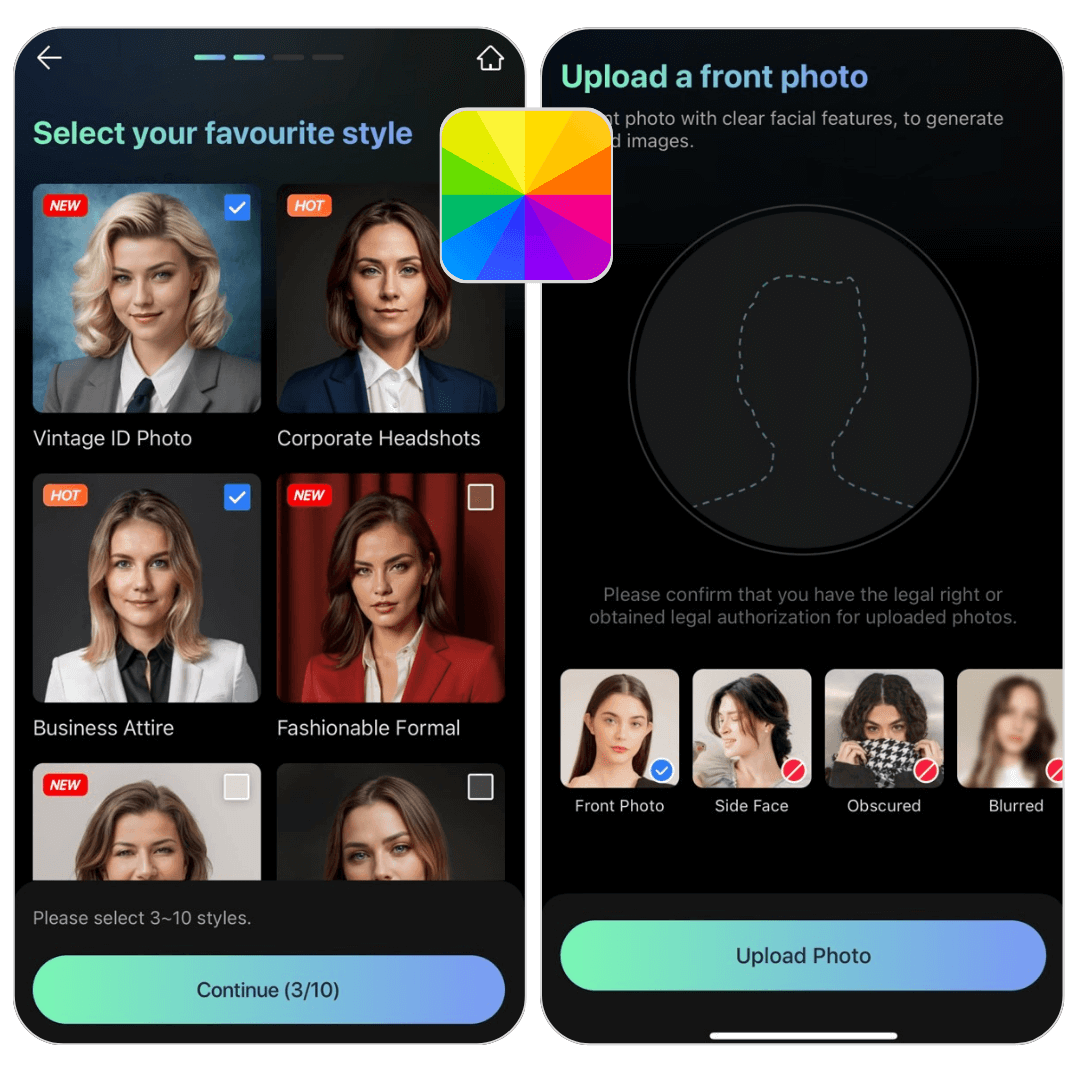 AI Headshot App: Fotor