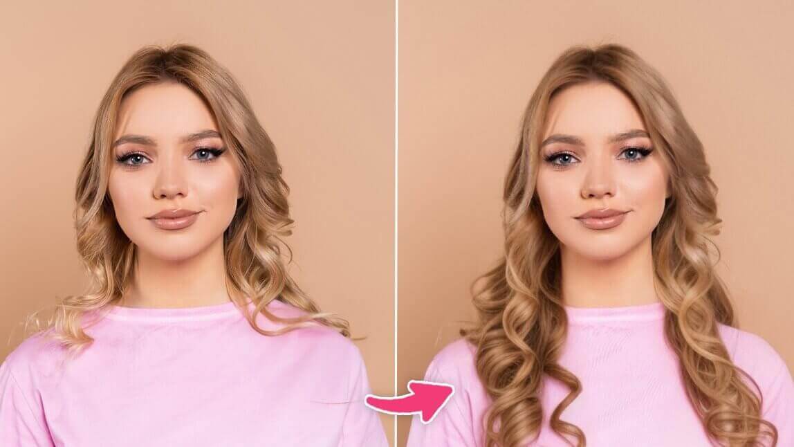 try hair extensions virtually with the best ai hairstyle app