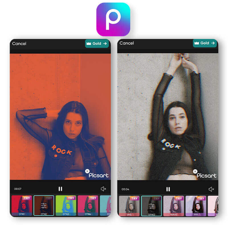 Best Video Filter App for iPhone and Android: PicsArt