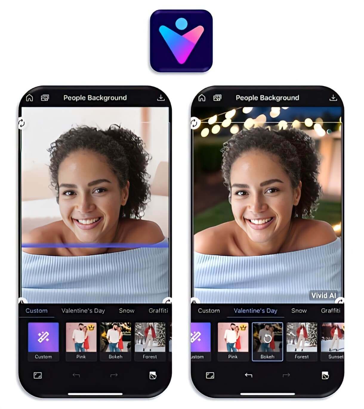 Best for Generating Automatic AI Backgrounds: Vivid AI: Best for Generating Automatic AI Backgrounds: Vivid AI:
