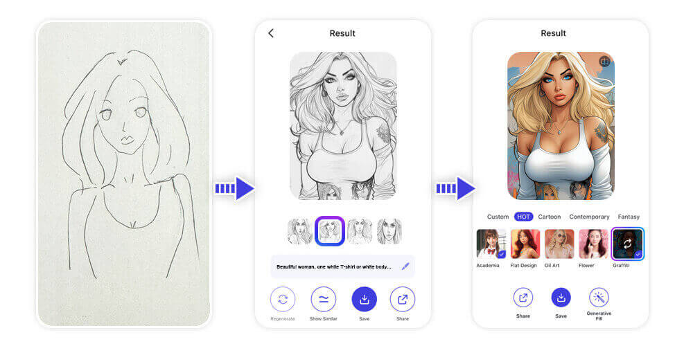 Turn Sketch to Image Turn Sketch to Image